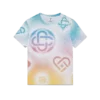 Halftone Logo T-shirt med korte ærmer og tætsiddende pasform på shorts