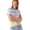 Halftone Logo T-shirt med korte ærmer og tætsiddende pasform på shorts