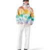 Halftone Monogram Fleece-jakke