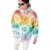 Halftone Monogram Fleece-jakke