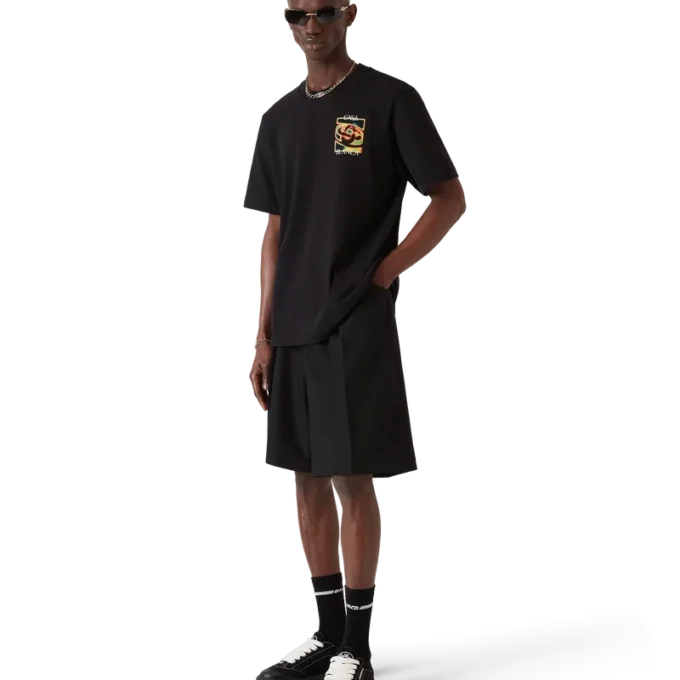 Heat Map Logo T-shirt med korte shorts