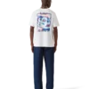 Heat Map Logo T-shirt med korte shorts
