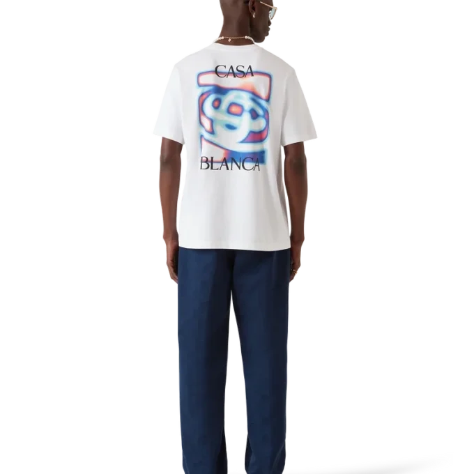 Heat Map Logo T-shirt med korte shorts