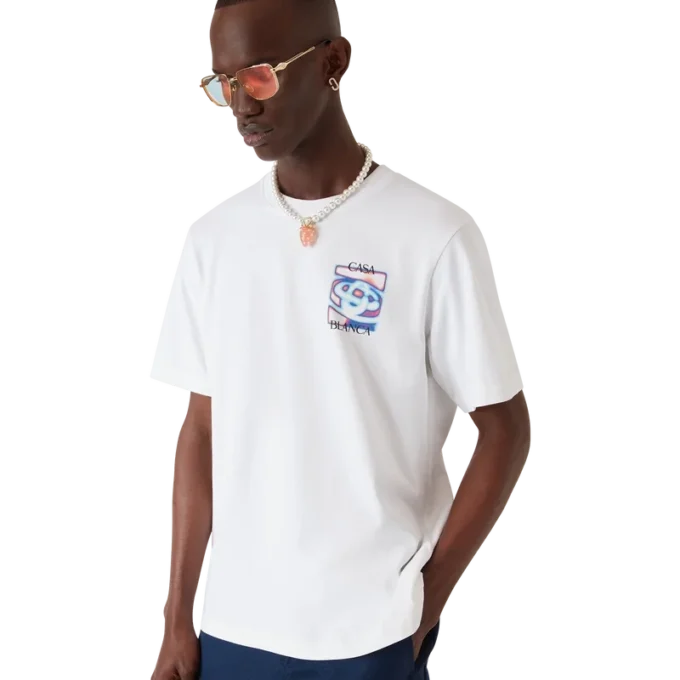 Heat Map Logo T-shirt med korte shorts