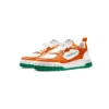 Herre Court orange og hvide sneakers