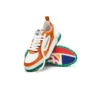 Herre Court orange og hvide sneakers