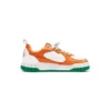 Herre Court orange og hvide sneakers