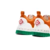 Herre Court orange og hvide sneakers
