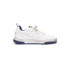 Herresneaker Court hvid og marineblå Herresneaker Court hvid og marineblå