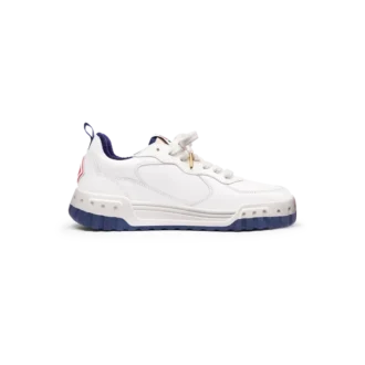 Herresneaker Court hvid og marineblå