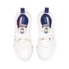 Herresneaker Court hvid og marineblå Herresneaker Court hvid og marineblå