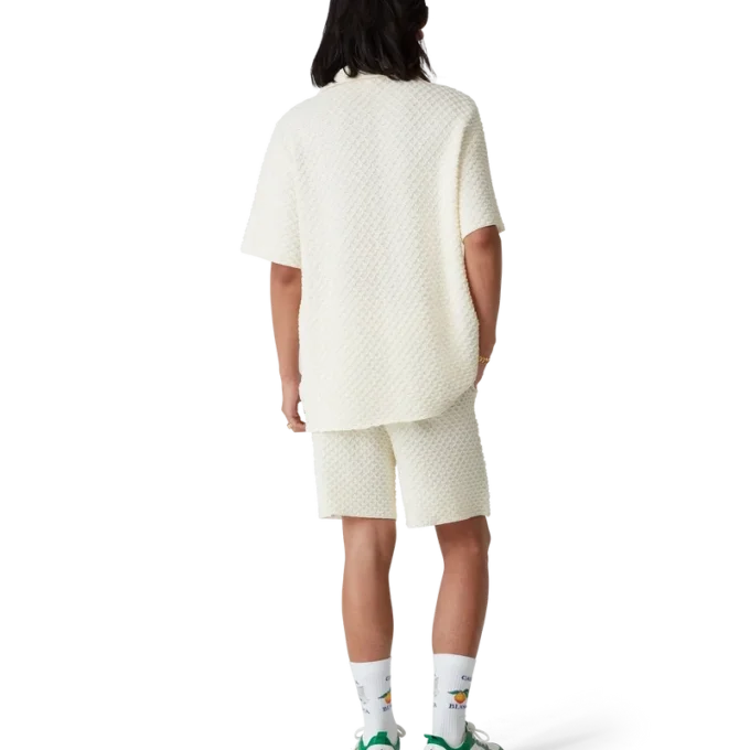 Court grøn og hvid herresneaker