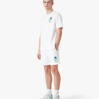 Hvid Arches T-shirt med korte shorts Hvid Arches T-shirt med korte shorts