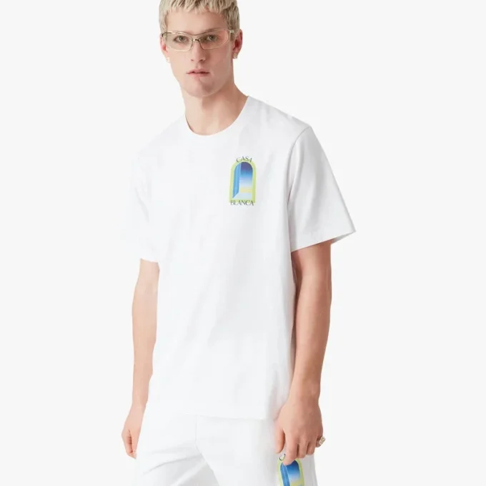 Hvid Arches T-shirt med korte shorts