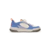 Court-sneaker til kvinder i hvid og blå