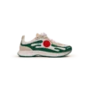 Hvid og grøn Stade-sneaker til kvinder Hvid og grøn Stade-sneaker til kvinder