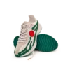 Hvid og grøn Stade-sneaker til kvinder Hvid og grøn Stade-sneaker til kvinder
