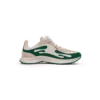 Hvid og grøn Stade-sneaker til kvinder Hvid og grøn Stade-sneaker til kvinder
