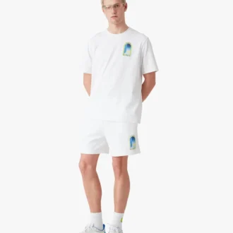 Hvide L’arche-sweatshorts