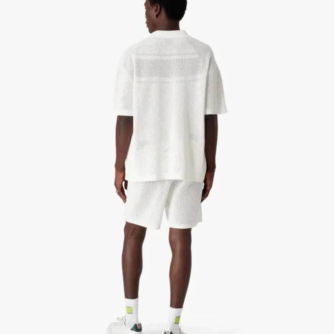 Hvide mesh-Shorts Hvide mesh-Shorts
