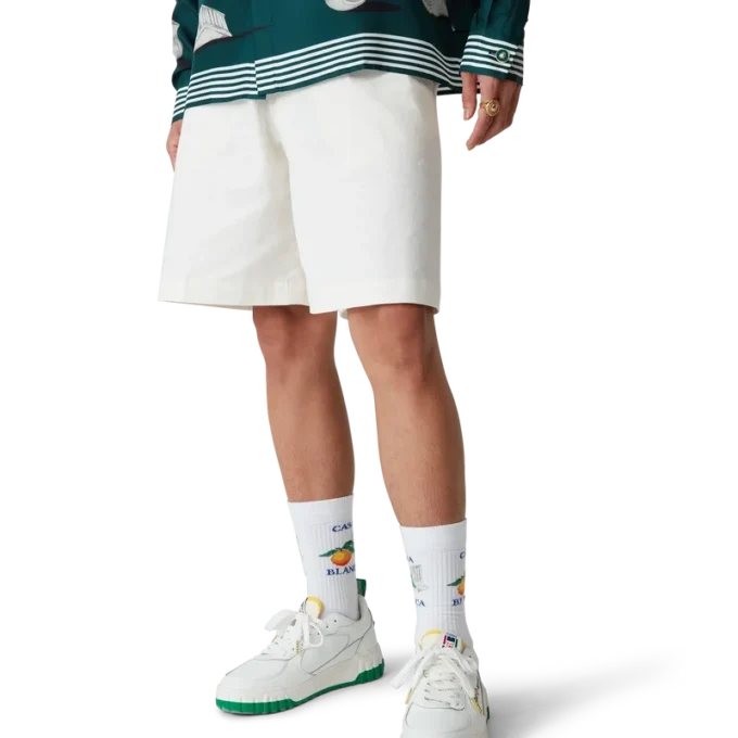 Hvide og grønne sneakers til mænd Hvide og grønne sneakers til mænd