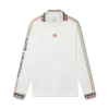Jacquard Monogram fodboldskjorte med lange ærmer
