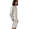 Jacquard Monogram fodboldskjorte med lange ærmer