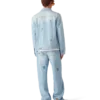 Jeans med broderet motiv