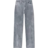 Jeans med ferskenfarvet struktur