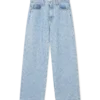 Jeans med krystalpynt