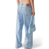 Jeans med krystalpynt
