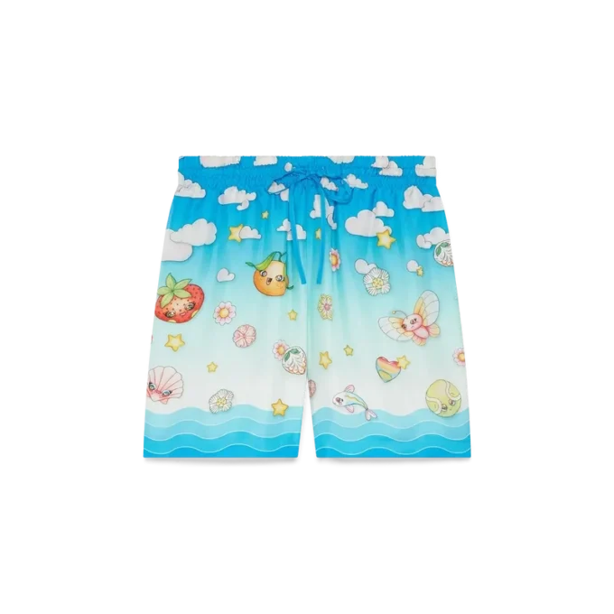 Kawaii-motiv silketwill-Shorts
