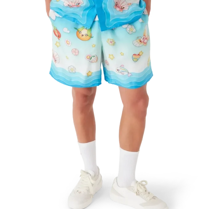 Kawaii-motiv silketwill-Shorts