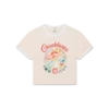 Kort T-shirt med svampeemblem Kort T-shirt med svampeemblem