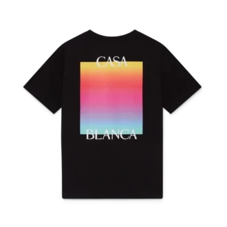 Kortærmet T-shirt med Gradient Square-logo