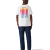 Kortærmet T-shirt med Gradient Square-logo Kortærmet T-shirt med Gradient Square-logo