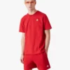 Kortærmet T-shirt med rødt diamantlogo