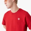 Kortærmet T-shirt med rødt diamantlogo