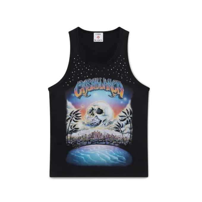 La Pramonition krystalpyntet tanktop