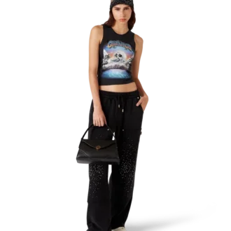 La Pramonition sweatpants med krystalpynt