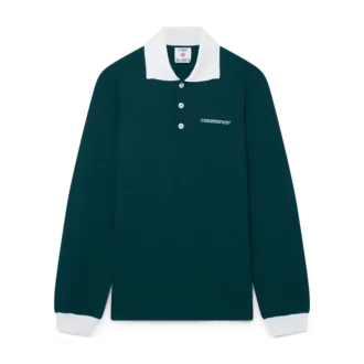 Langærmet poloshirt