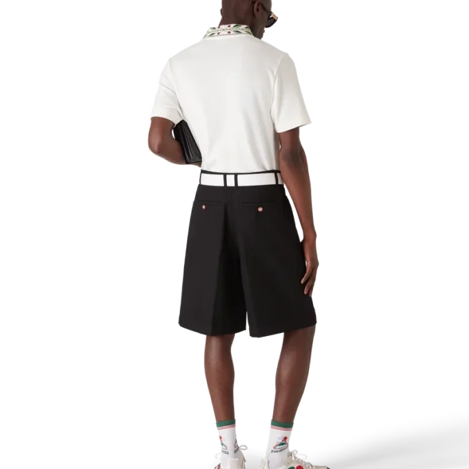 Laurel Pique kortærmet poloshirt med shorts