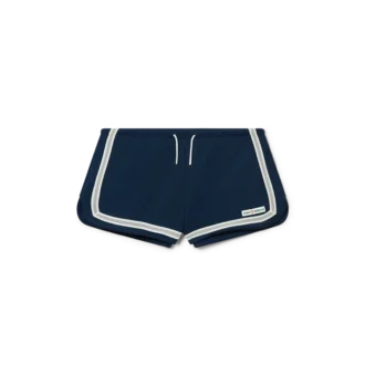 Løbeshorts med mesh-bånd
