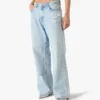 Light Wash Graffiti-jeans