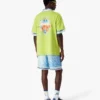 Lime Flower Court Icon kortærmet T-shirt