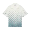 Linnedskjorte med monogram i farveovergang Linnedskjorte med monogram i farveovergang