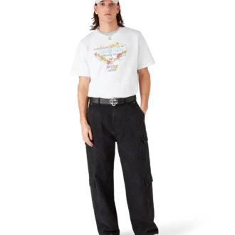 Los Angeles Store T-shirt med trykt logo og korte ærmer