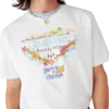 Los Angeles Store T-shirt med trykt logo og korte ærmer