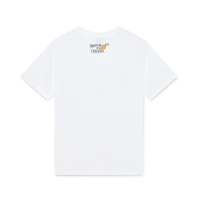 Los Angeles Store T-shirt med trykt logo og korte ærmer