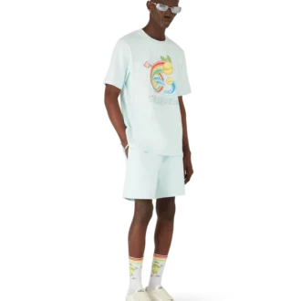 Manga Tennis Ball shorts-ærmet T-shirt